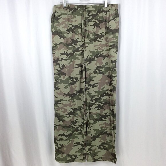 Mad Engine Mens Camo Pajama Pants Size 2XL Pockets Tie Elastic Waist Loungewear - Picture 1 of 8